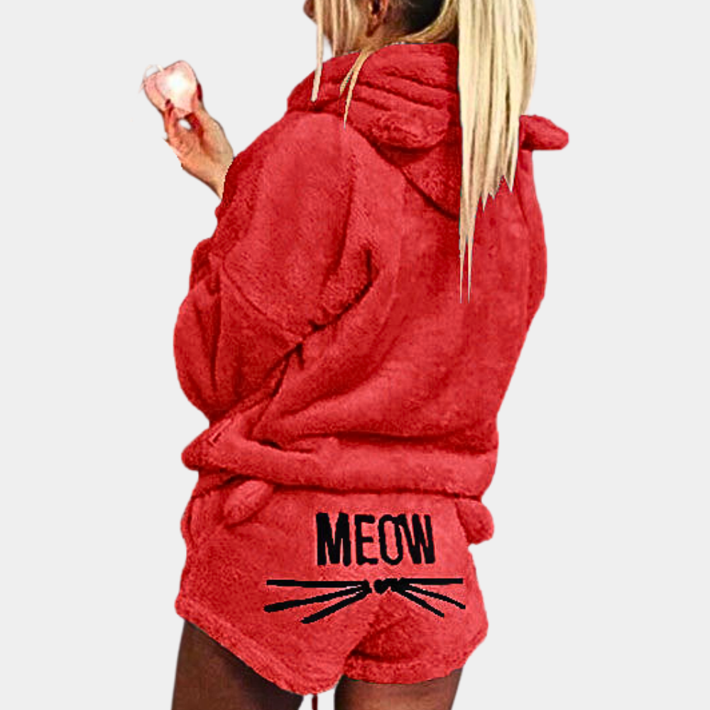 Emma - Luxe Pyjamaset - Ultrap zacht en rekbaar - Voor Dames - Perfect voor Koude Nachten