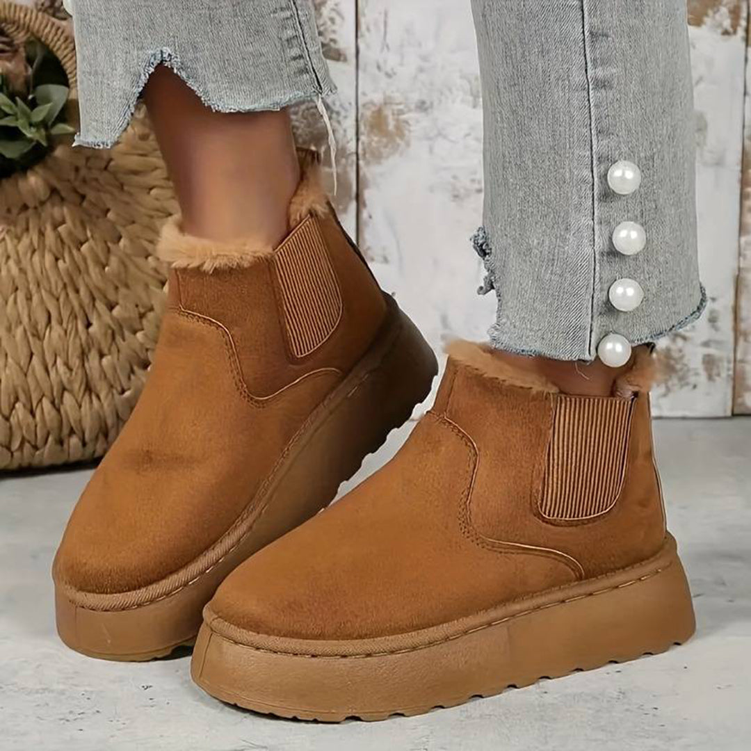 Lisanne - Warme Winterlaarzen - Waterdicht en Comfortabel - Voor Dames - Winter
