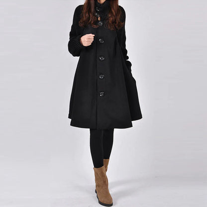 Lotte - Lange Winterjas - Tijdloos en Elegante Pasvorm - Voor Dames - Koude Dagen
