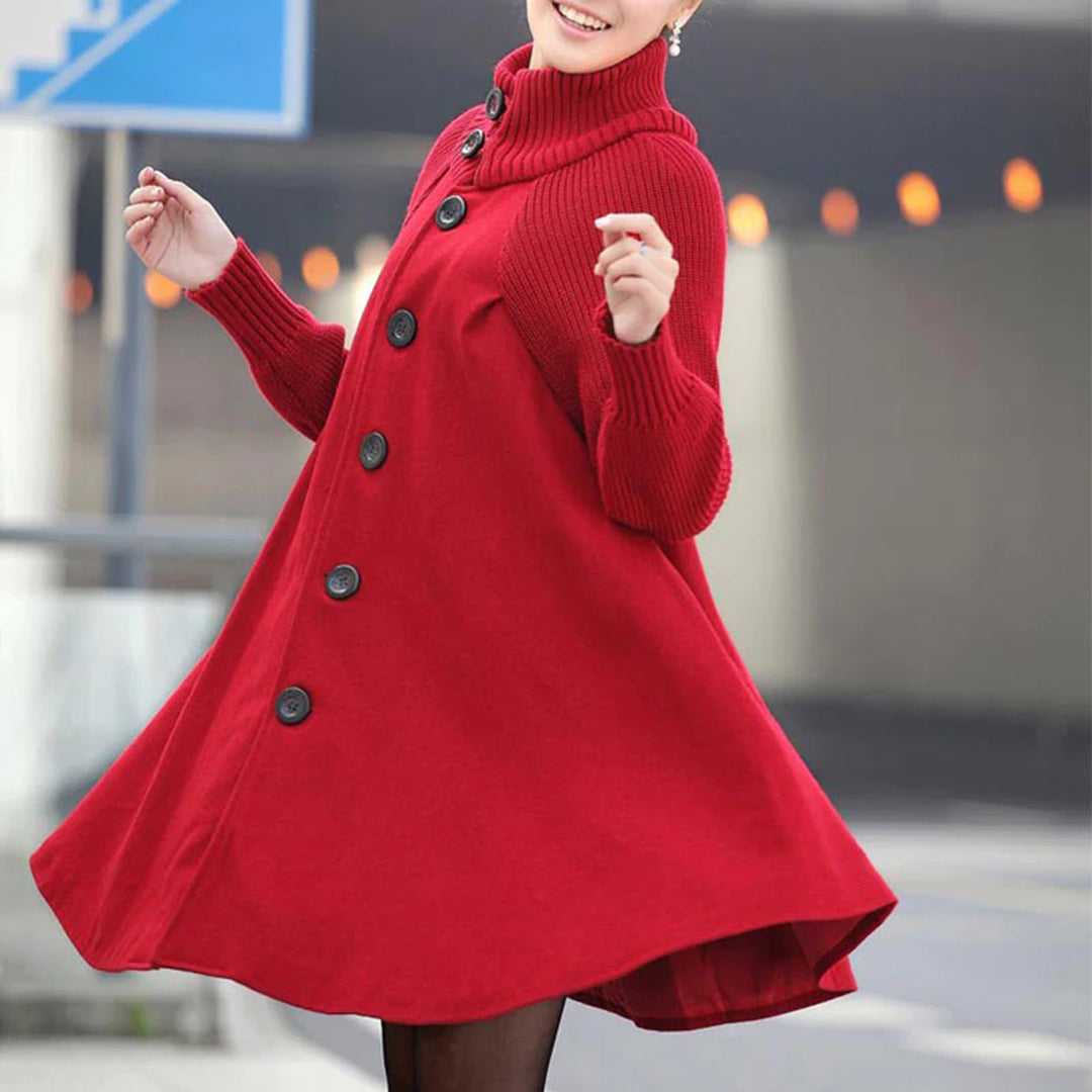 Lotte - Lange Winterjas - Tijdloos en Elegante Pasvorm - Voor Dames - Koude Dagen