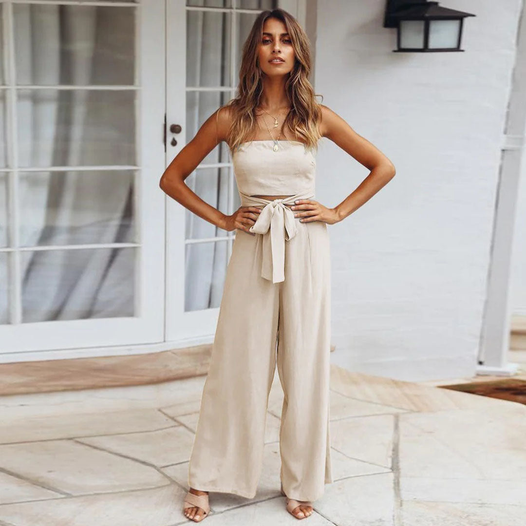 Emma - Elegante Jumpsuit - Comfortabele Pasvorm - Voor Dames - Geschikt voor Elke Gelegenheid