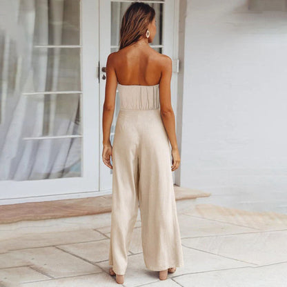 Emma - Elegante Jumpsuit - Comfortabele Pasvorm - Voor Dames - Geschikt voor Elke Gelegenheid