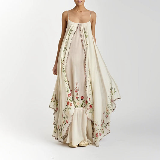 Luna - Maxi Jurk - Ademend en Elegant - Voor Dames - Perfect voor Speciale Gelegenheden