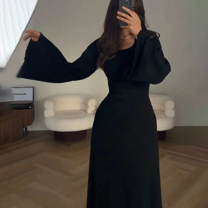 Sophie - Elegante Gebreide Jurk - Luxueuze Afwerking - Voor Dames - Geschikt voor Elke Gelegenheid