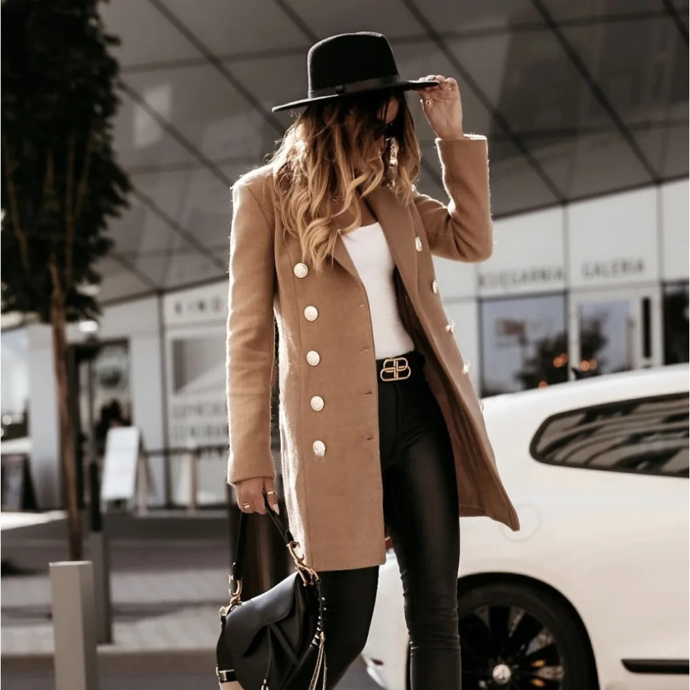 Sophie - Dubbelgeknopte Blazer - Elegante Pasvorm - Voor Dames - Voor Elke Gelegenheid