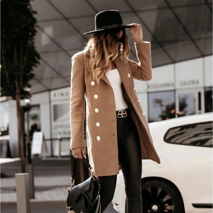 Sophie - Dubbelgeknopte Blazer - Elegante Pasvorm - Voor Dames - Voor Elke Gelegenheid