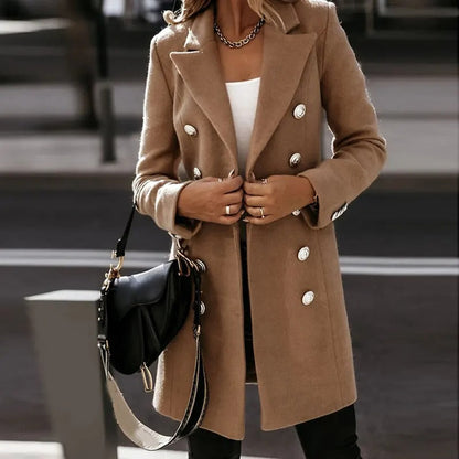 Sophie - Dubbelgeknopte Blazer - Elegante Pasvorm - Voor Dames - Voor Elke Gelegenheid