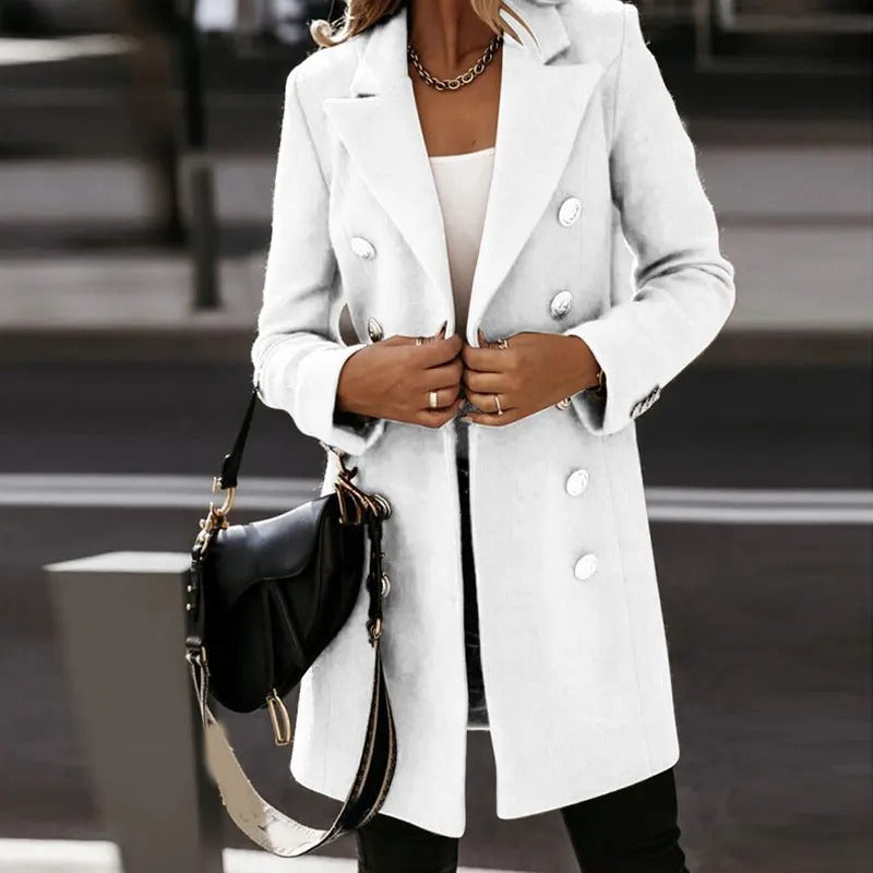 Sophie - Dubbelgeknopte Blazer - Elegante Pasvorm - Voor Dames - Voor Elke Gelegenheid