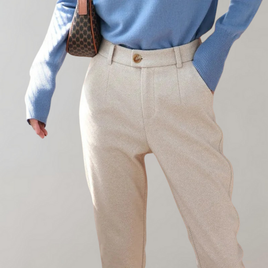 Lara - Comfortabele Elegante Broek - Perfecte Pasvorm - Voor Dames - Jaarlijkse Mode