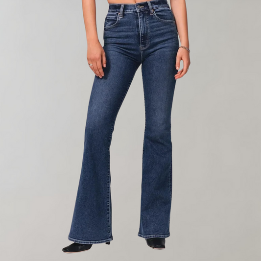 Sophie - Uitlopende Broek - Hoge Taille en Comfortabel - Voor Dames - Perfect voor elke Gelegenheid
