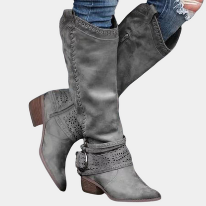 Isabella - Elegante Laarzen - Tijdloos Design - Voor Dames - Perfect voor Elke Gelegenheid