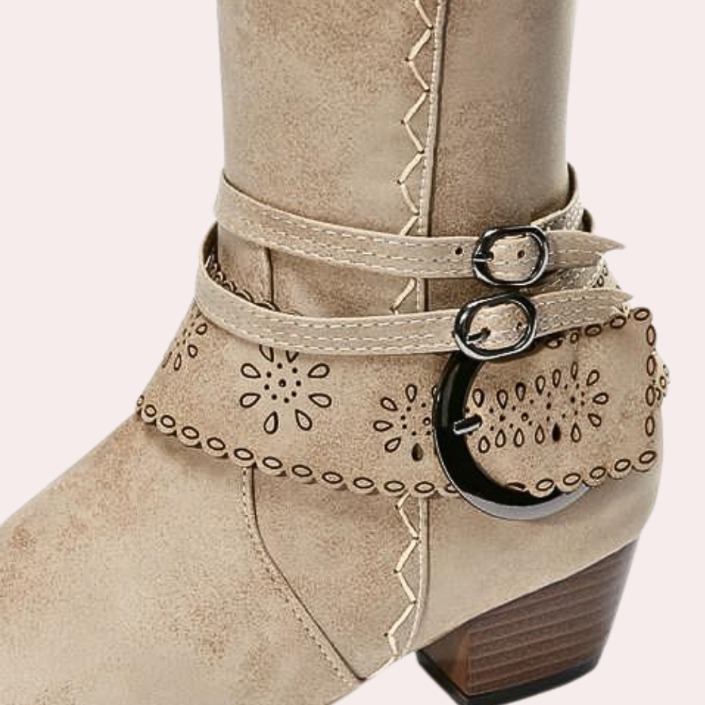 Isabella - Elegante Laarzen - Tijdloos Design - Voor Dames - Perfect voor Elke Gelegenheid