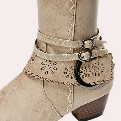 Isabella - Elegante Laarzen - Tijdloos Design - Voor Dames - Perfect voor Elke Gelegenheid