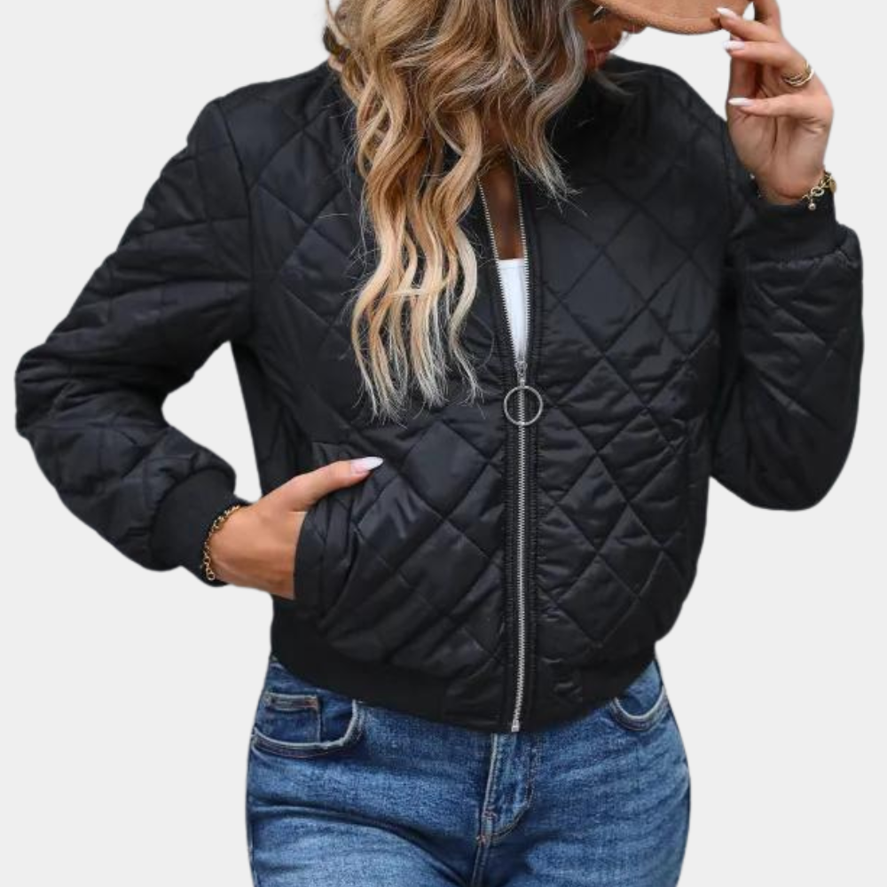 Mila - Stoer Bomberjack - Veelzijdig Ontwerp - Voor Dames - Het Hele Jaar Door
