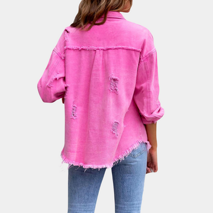 Sophie - Elegante Ruches Blouse - Comfortabel en Stijlvol - Voor Dames - Geschikt voor Elke Gelegenheid