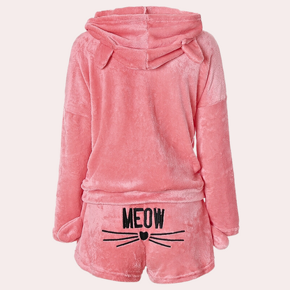 Emma - Luxe Pyjamaset - Ultrap zacht en rekbaar - Voor Dames - Perfect voor Koude Nachten