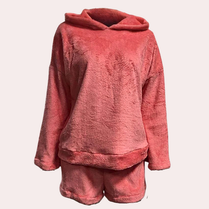 Emma - Luxe Pyjamaset - Ultrap zacht en rekbaar - Voor Dames - Perfect voor Koude Nachten