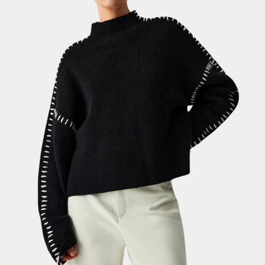 Livia - Luxe Gebreide Trui - Comfortabel en Stijlvol - Voor Dames - Perfect voor Elke Gelegenheid