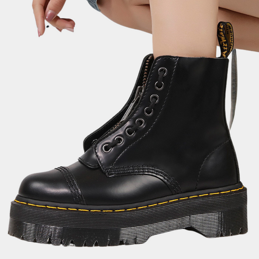 Sophie - Luxe Platform Dameslaarzen - Comfortabele Demping - Voor Dames - Voor Elke Gelegenheid