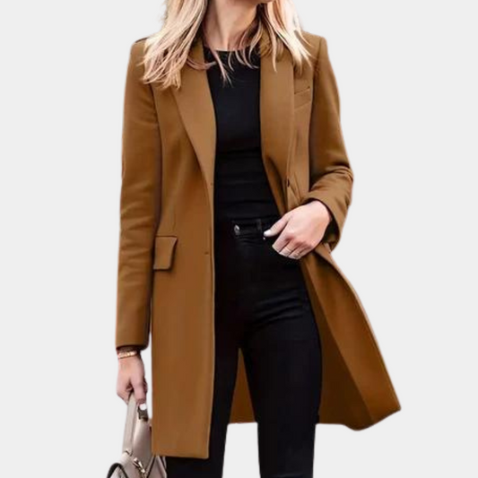 Lena - Trenchcoat - Elegant Ontwerp met Luxe Voel - Voor Dames - Voor Elk Seizoen