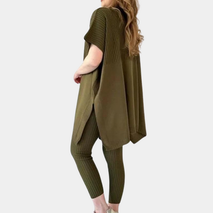 Thalia - Luxe Set voor Thuis en Buiten - Comfortabele Pasvorm - Voor Dames - Jaarrond Gebruik