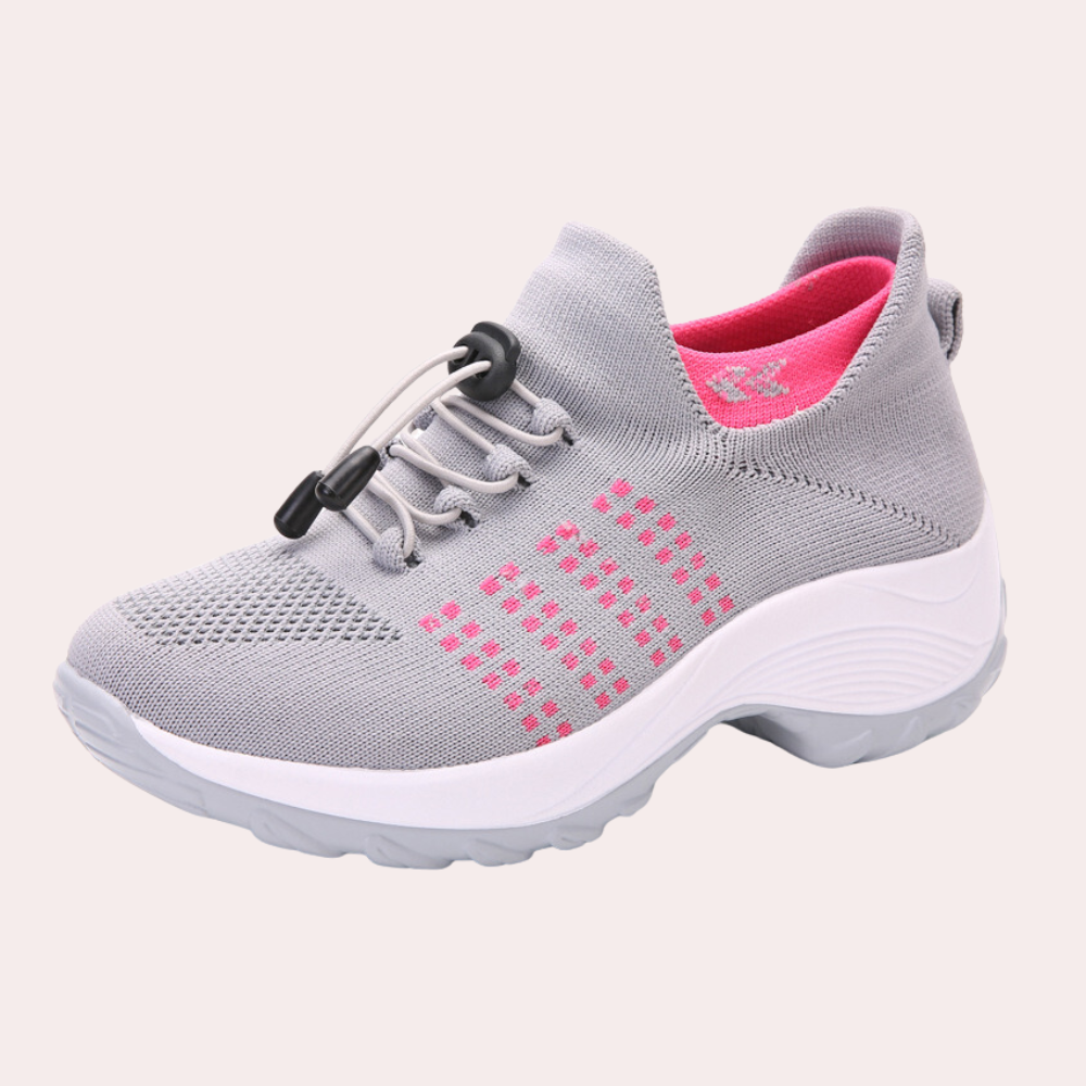 Emma - Comfortabele Sneakers - Ergonomisch Voetbed - Voor Dames - Casual Gebruik