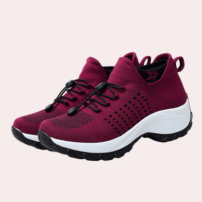 Emma - Comfortabele Sneakers - Ergonomisch Voetbed - Voor Dames - Casual Gebruik