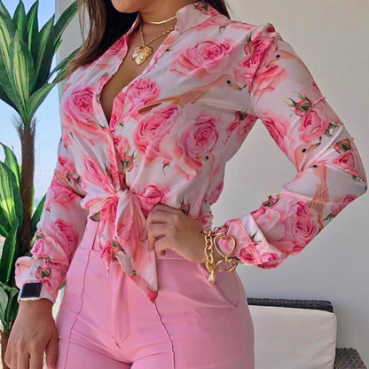 Eva - Zomerset met Blouse en Shorts - Comfortabel en Stijlvol - Voor Dames - Voor Lente en Zomer