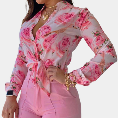 Eva - Zomerset met Blouse en Shorts - Comfortabel en Stijlvol - Voor Dames - Voor Lente en Zomer