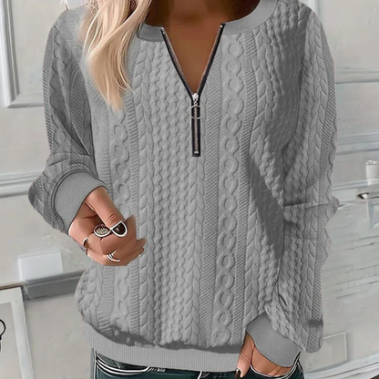 Livia - Stijlvolle Trui - Luxe Zachte Stof - Voor Dames - Herfst/Winter