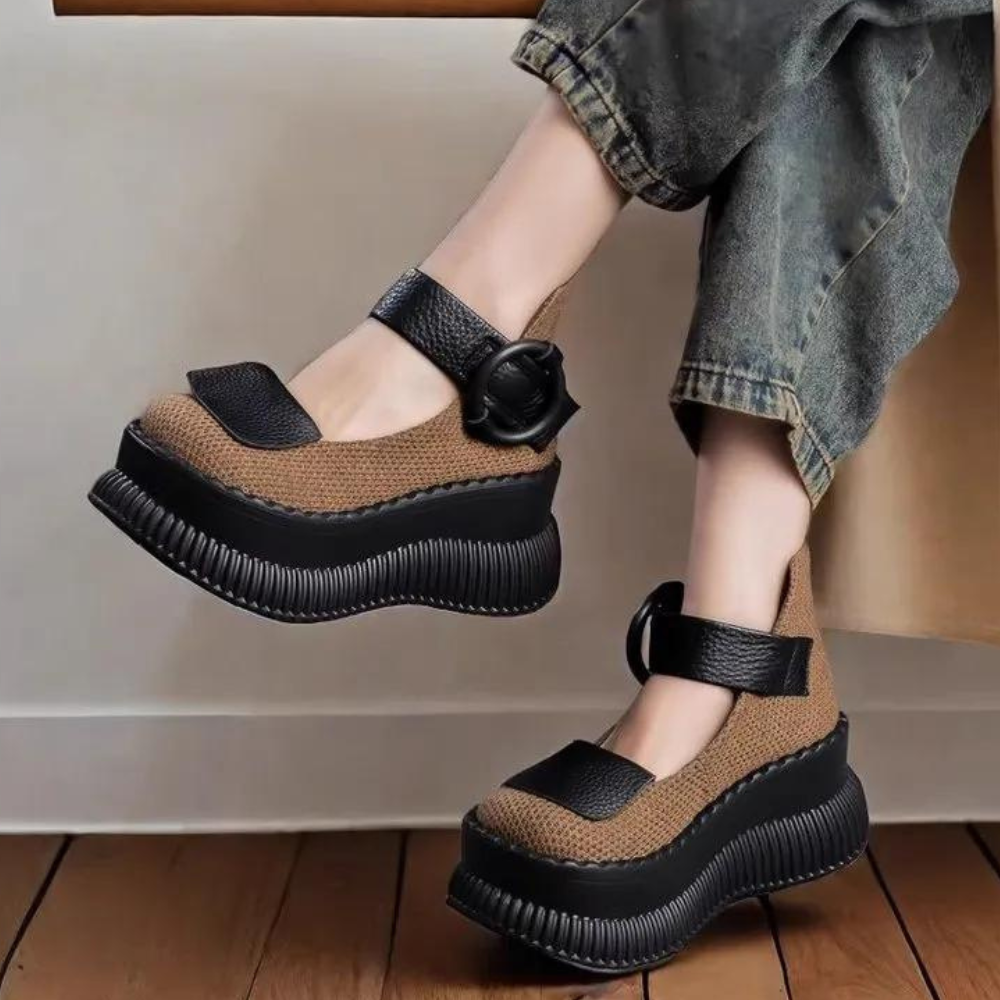Daphne - Wandelschoenen met Bandje - Comfortabel en Waterdicht - Voor Dames - Voor Elk Weertype
