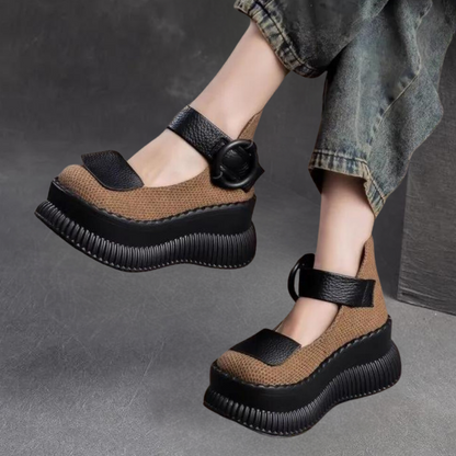 Daphne - Wandelschoenen met Bandje - Comfortabel en Waterdicht - Voor Dames - Voor Elk Weertype