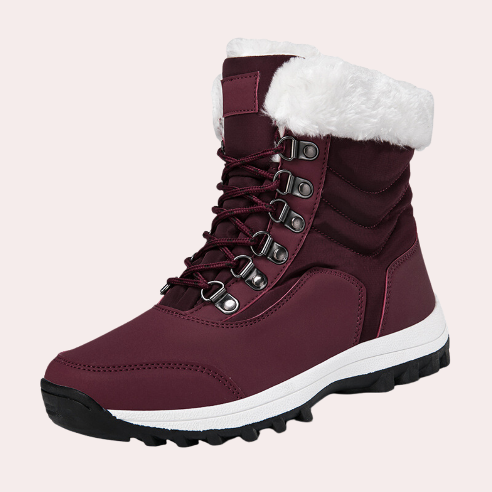 Lina - Sneeuwlaarzen - Antislip Grip - Voor Dames - Ideaal voor Koude Dagen