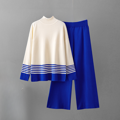 Amelia - Gebreide Twee-delige Set - Comfortabele Elegant - Voor Dames - Perfect voor Elke Gelegenheid