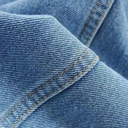 Livia - Cargobroek van Denim - Comfortabele Pasvorm - Voor Dames - Perfect voor Elke Gelegenheid