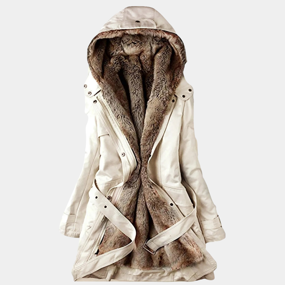 Elena - Luxe Damesparka - Bontvoering voor Extra Warmte - Voor Dames - Winterse Stijl