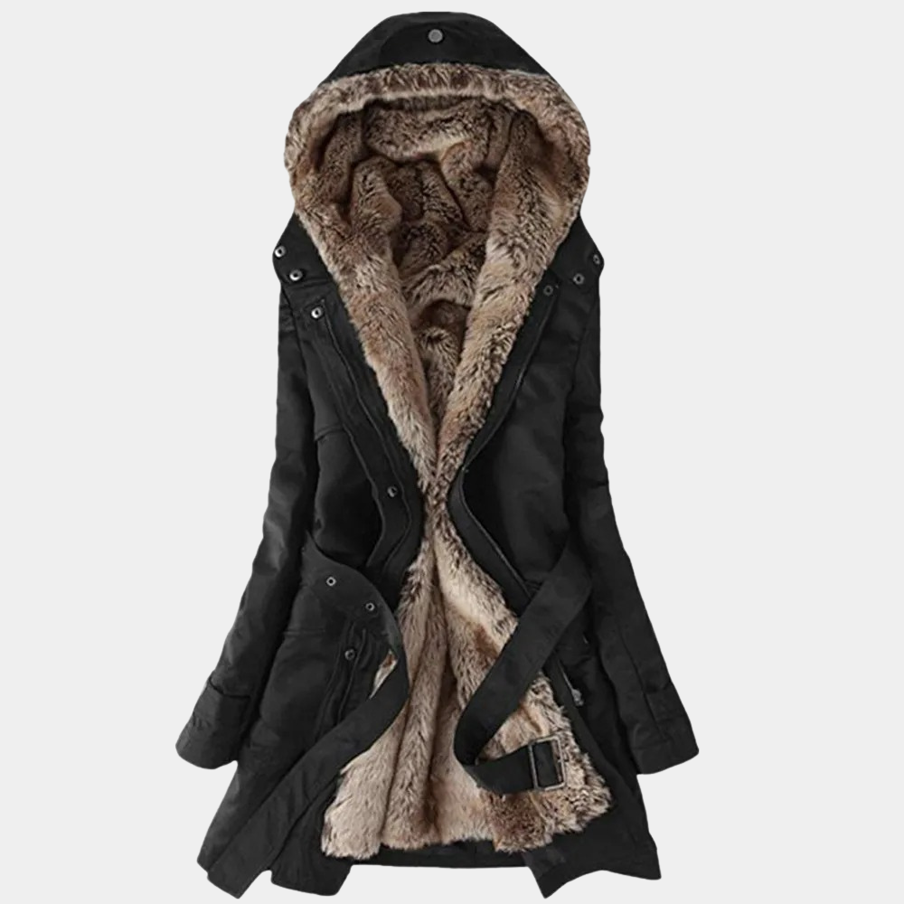 Elena - Luxe Damesparka - Bontvoering voor Extra Warmte - Voor Dames - Winterse Stijl