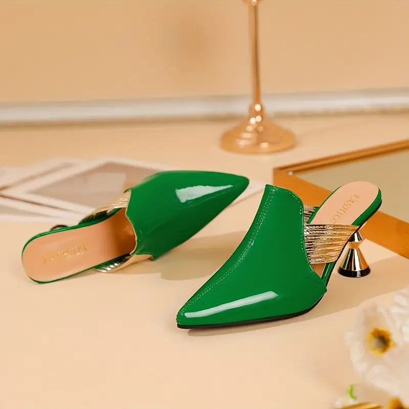 Sophie - Elegante Sandalen - Spitse Teen en Enkelbandje - Voor Dames - Zomerstijl