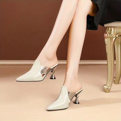 Sophie - Elegante Sandalen - Spitse Teen en Enkelbandje - Voor Dames - Zomerstijl