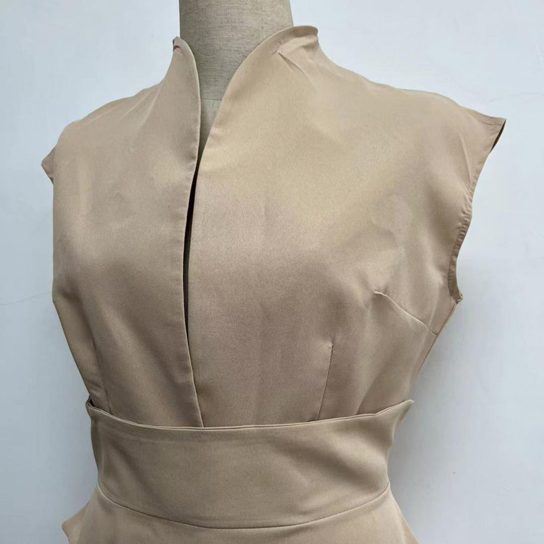 Lotte - Elegante Mouwloze Jumpsuit - Comfortabele Wijde Pijpen - Voor Dames - Perfect voor Feestjes