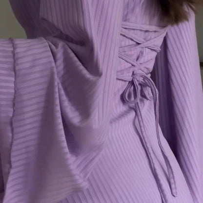 Sophie - Elegante Gebreide Jurk - Luxueuze Afwerking - Voor Dames - Geschikt voor Elke Gelegenheid