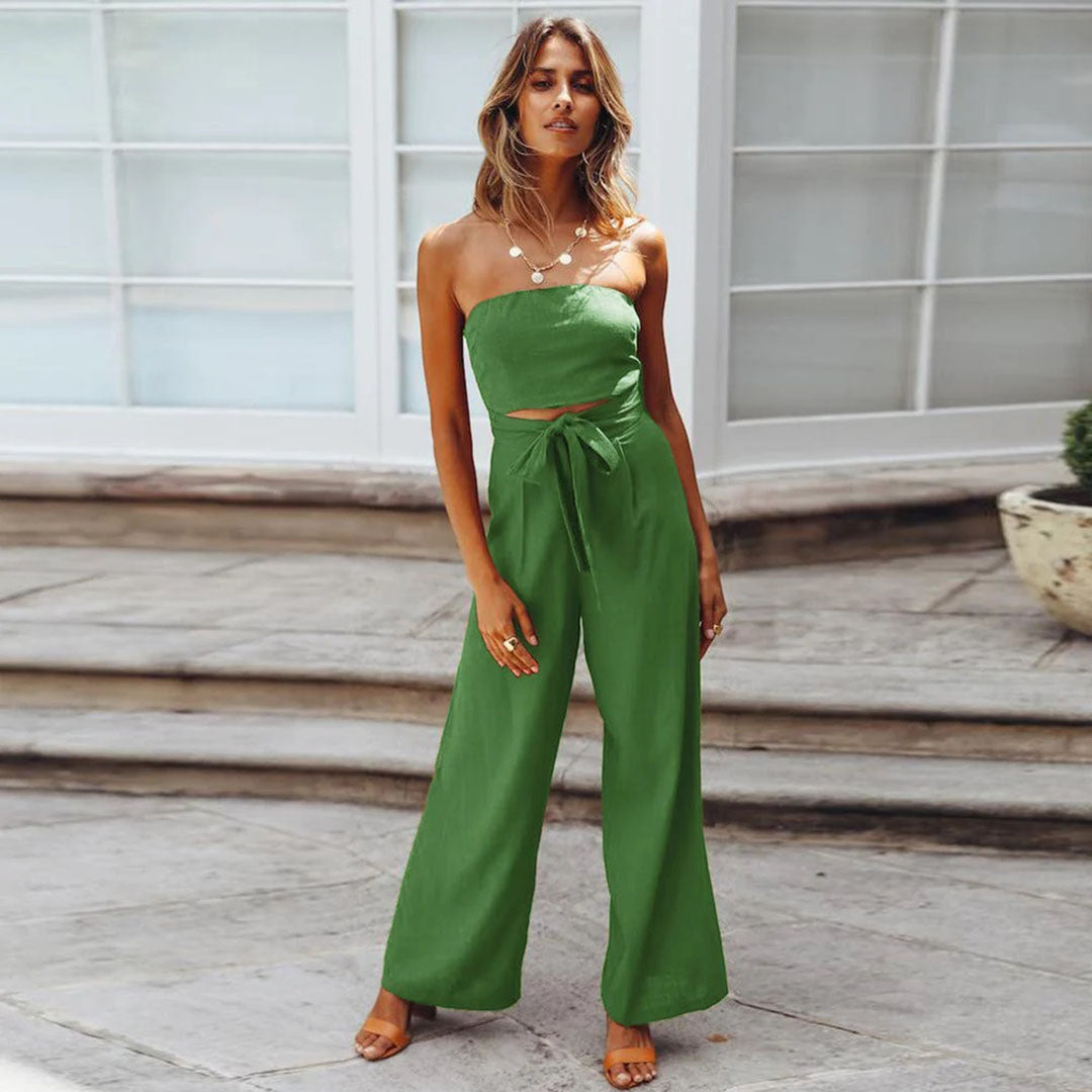 Emma - Elegante Jumpsuit - Comfortabele Pasvorm - Voor Dames - Geschikt voor Elke Gelegenheid