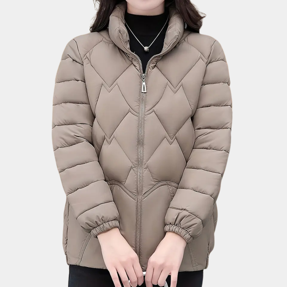 Livia - Gewatteerde Winterjas - Uitstekende Isolatie - Voor Dames - Perfect voor Koude Dagen