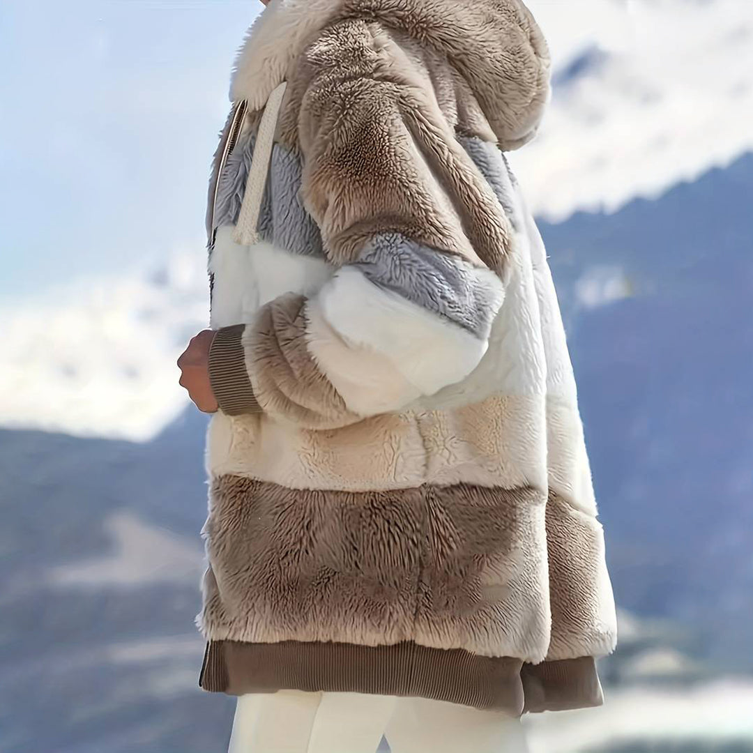 Lotte - Fleecejack met Capuchon - Luxe Polyester - Voor Dames - Ideaal voor de Herfst