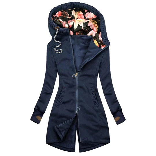 Lotte - Lange Winterjas met Capuchon - Warm en Stijlvol - Voor Dames - Perfect voor Koude Dagen