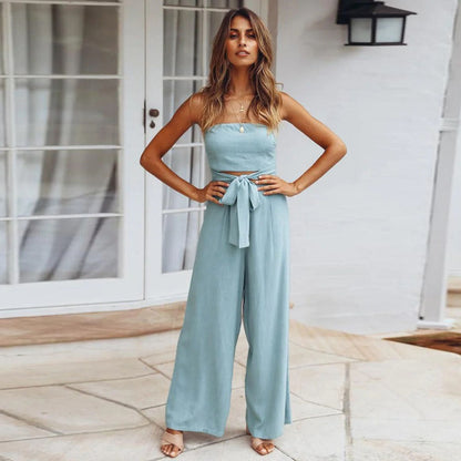 Emma - Elegante Jumpsuit - Comfortabele Pasvorm - Voor Dames - Geschikt voor Elke Gelegenheid