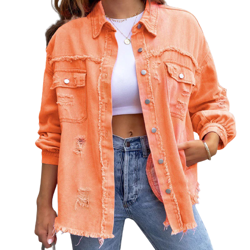 Sophie - Casual Denim Jasje - Comfortabele Mouwen - Voor Dames - Alle Seizoenen