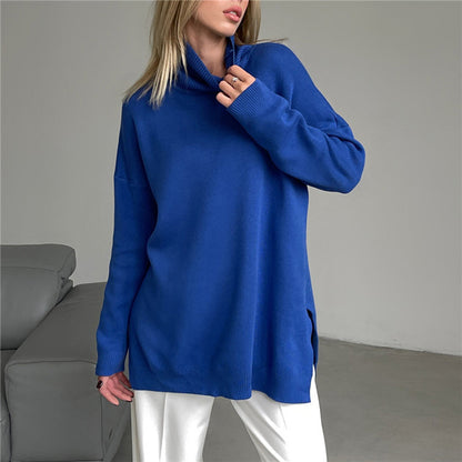 Zara - Coltrui met Zijsplitten - Ademend en Comfortabel - Voor Dames - Herfst/Winter