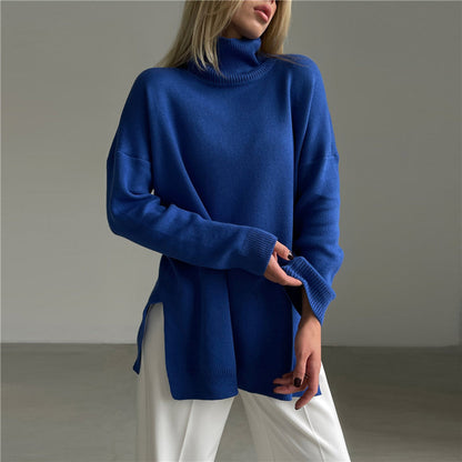 Zara - Coltrui met Zijsplitten - Ademend en Comfortabel - Voor Dames - Herfst/Winter
