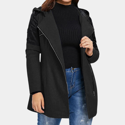 Sophie - Capuchonjas met Tussenlengte - Luxe en Warmte - Voor Dames - Perfect voor Elke Seizoen